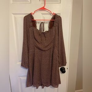 Abercrombie Long Sleeve A-Line Dress